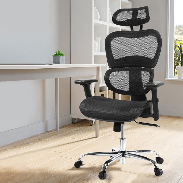 Inbox Zero Home Office Chair Mesh Ergonomic Computer Chair ...