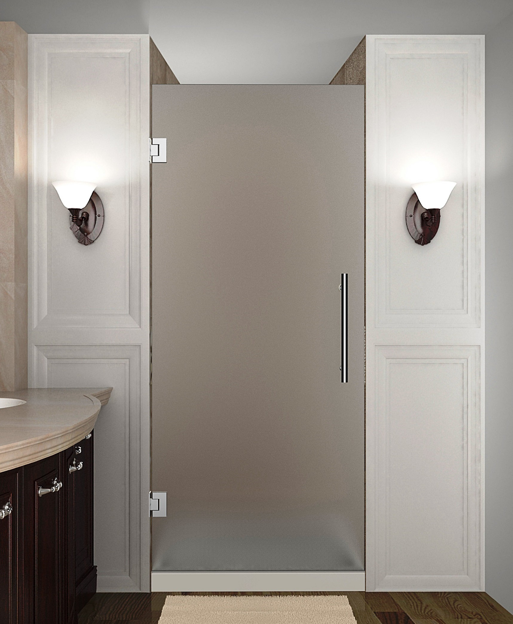 Aston Cascadia Aston 25 X 72 Hinged Frameless Shower Door