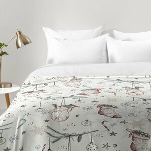 Squirrel Heavenly Christmas Comforter Set