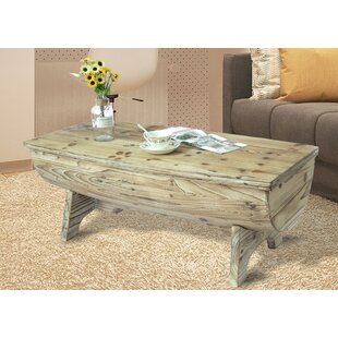Duboce Vintage Wooden Coffee Table With Storage By Loon Peak