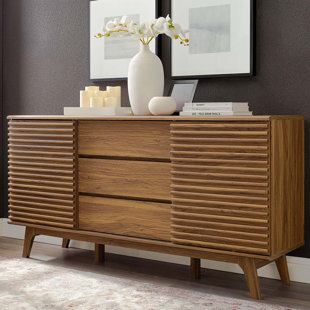Grandstaff 63'' Wide 3 Drawer Sideboard