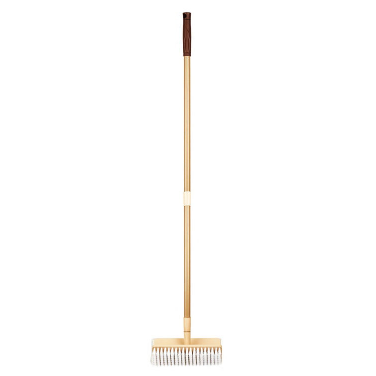 Easy Sweeper Broom Double Rotating Sweeping Action Hand-Propelled No Batteries Easy Sweeper Broom Double Rotating Sweeping Action Hand-Propelled No Batteries