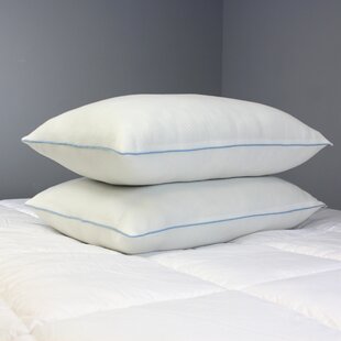 2 Pack ISO-Pedic Organic Hypoallergenic Down Alternative Jumbo Pillow
