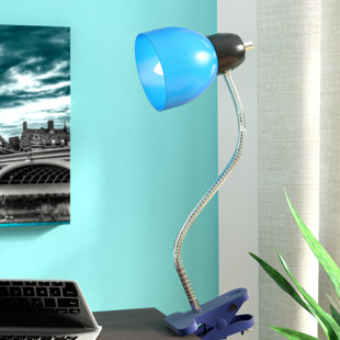 Review Jowers Adjustable Clip 17 Desk Lamp by Zipcode Design