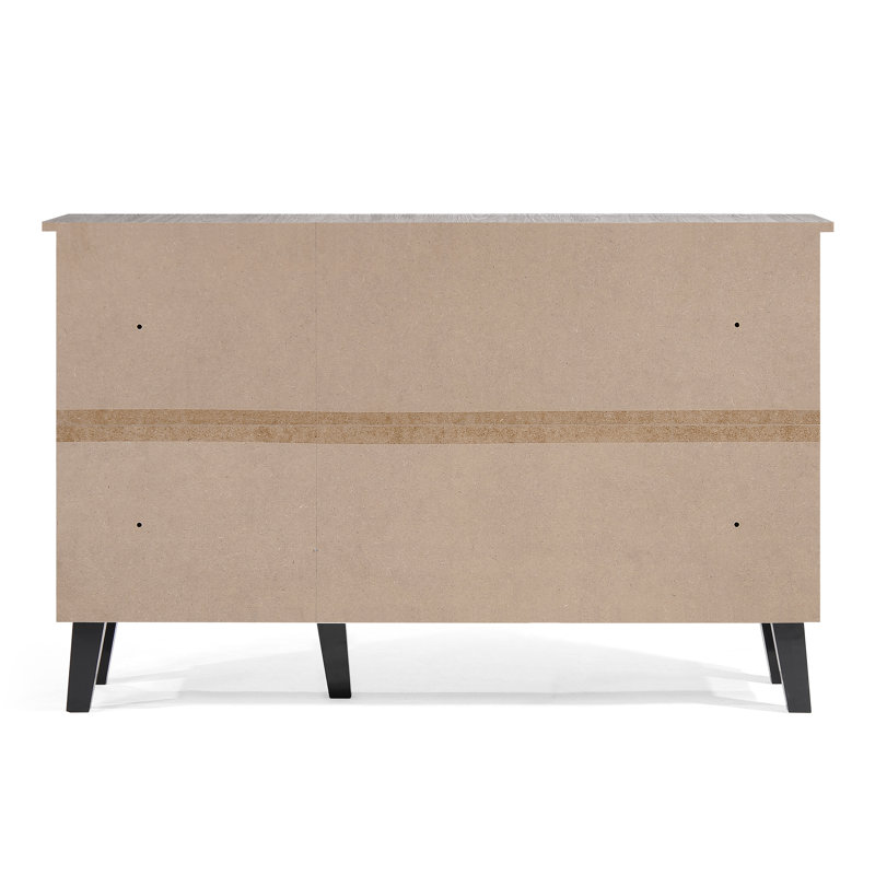 Orren Ellis Lusby Fiberboard 3 Door Cabinet Wayfair Lusby Fiberboard 3 Door Cabinet