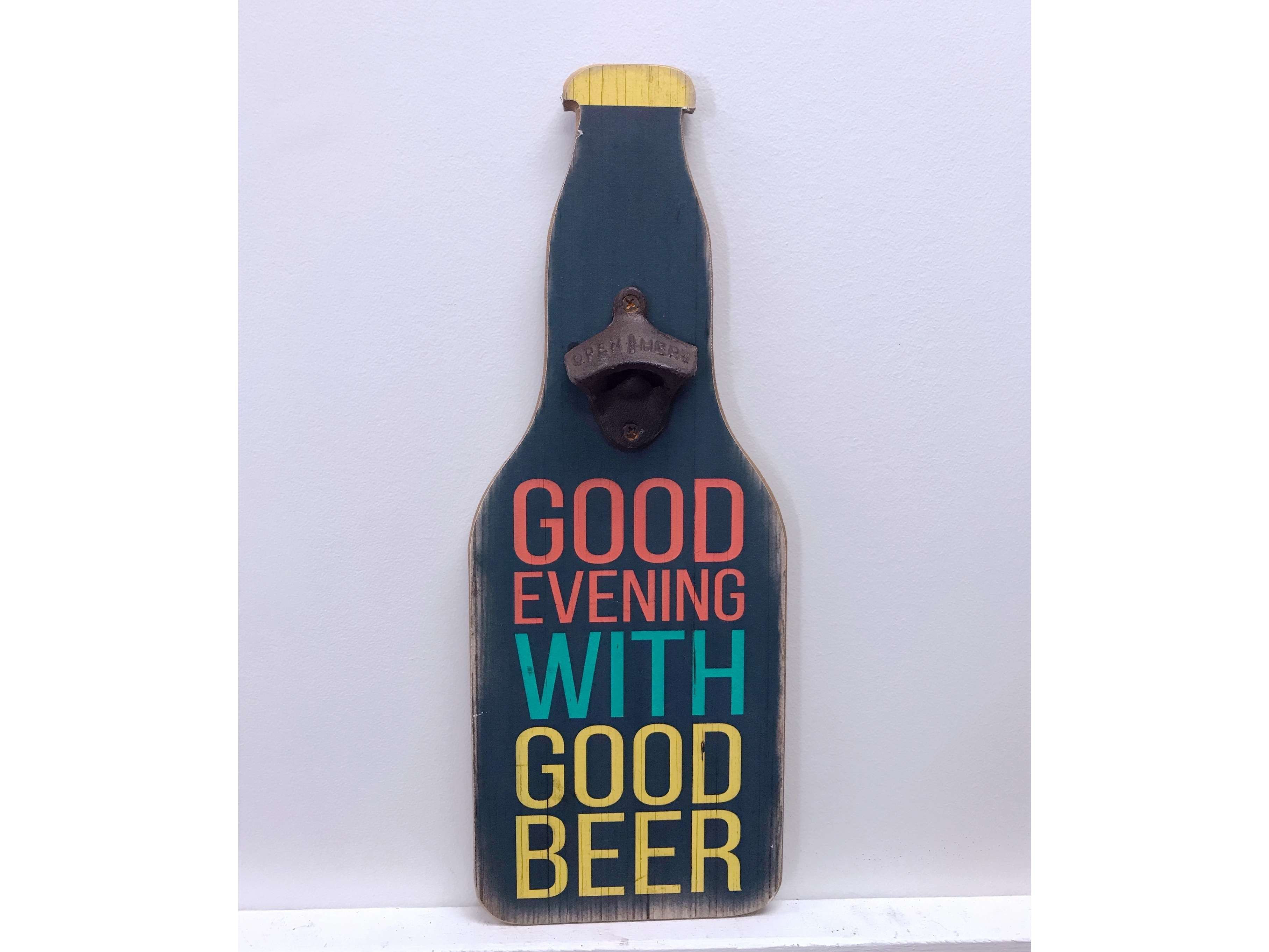 Winston Porter Dewayne Evening With Beer Vintage Bottle Opener Wayfair