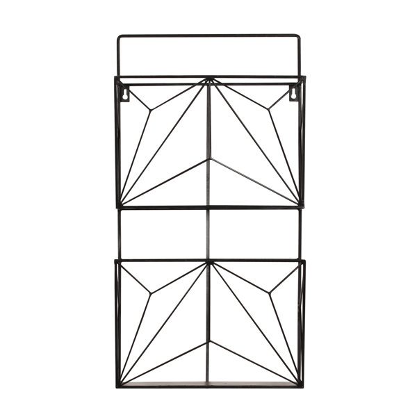 Wrought Studio Evgenia 2 Pocket Hanging Organizer With Wall