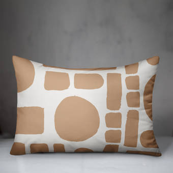 Ebern Designs Moroni Cotton Indoor Outdoor Floral Pillow Wayfair