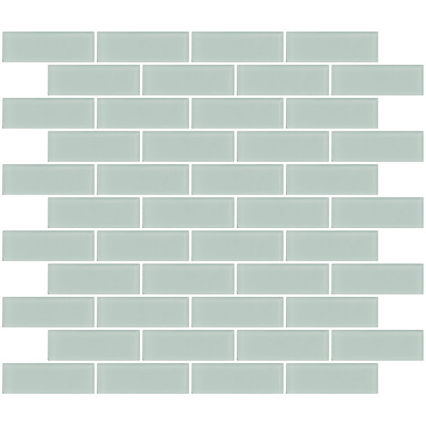 Susanjablon Architect S Frosted 1 X 3 Gl Subway Tile Susanjablon Architect S Frosted 1 X 3 Gl Subway Tile In Pale Aqua Blue Wayfair