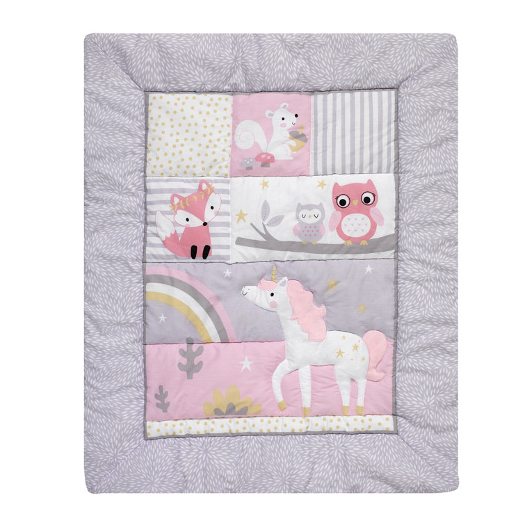 unicorn cot quilt