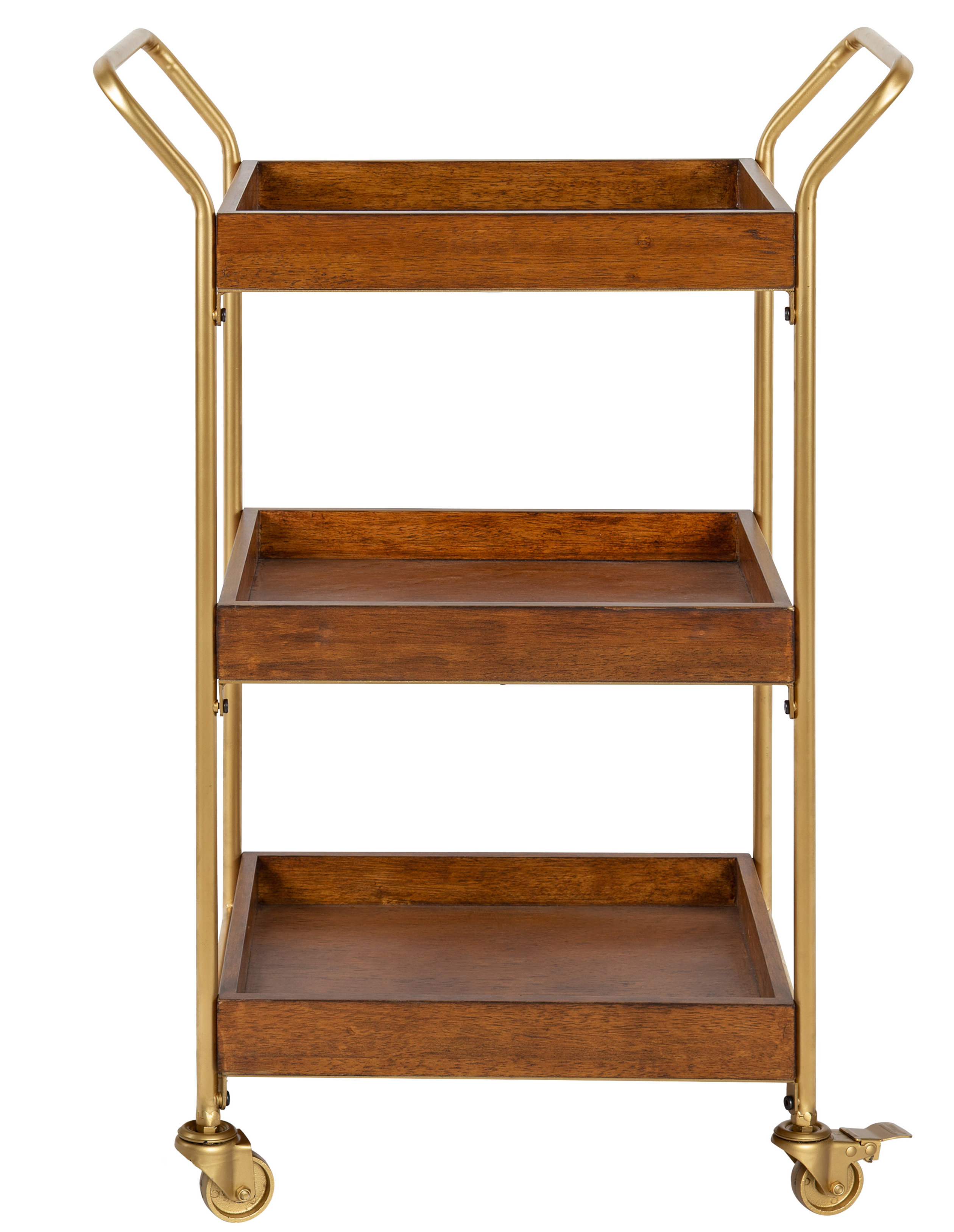 outdoor serving cart with storage on George Oliver Desouza Mid Century Bar Cart Reviews Wayfair