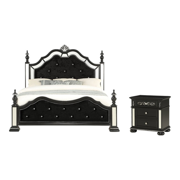 Rosdorf Park Aaden Four Poster Configurable Bedroom Set & Reviews Wayfair