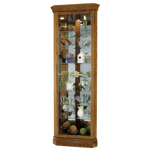 Go to store & view more images Darby Home Co Braud Corner Curio Cabinet
