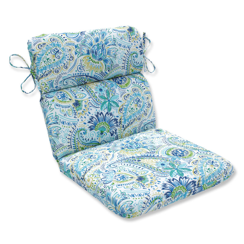 Charlton Home Barbay Baltic Rounded Corners Indoor Outdoor Dining Chair Cushion Reviews Wayfair