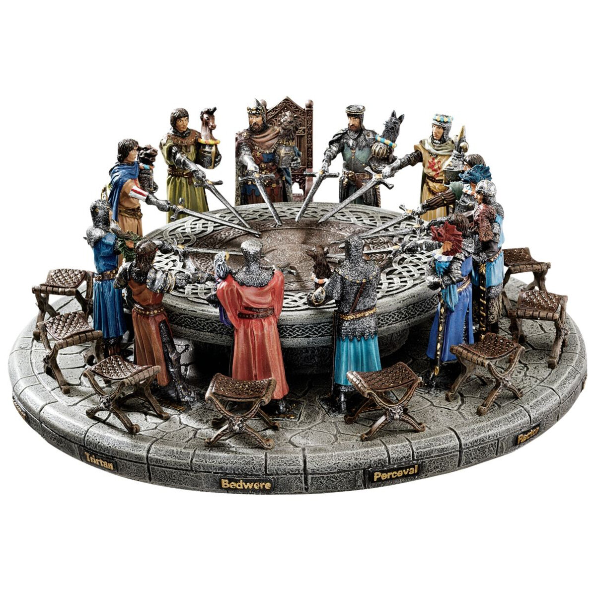 Design Toscano King Arthur And The Knights Of The Round Table