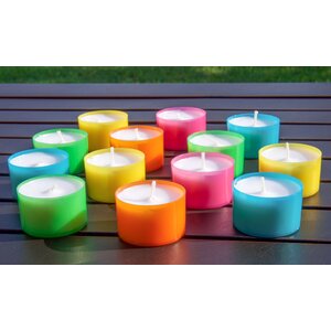 96 Piece Unscented Tealight Candle Set