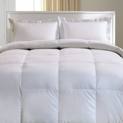 Alwyn Home All Season Down Feather Comforter Size Full Queen
