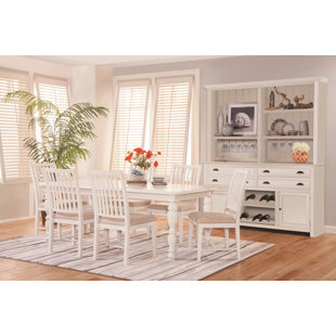Go to store & view more images South Mountain Farmhouse 7 Piece Extendable Dining Table Set by Palmetto Home