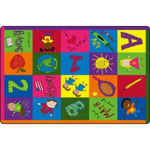 Primary Pictures Kids Rug