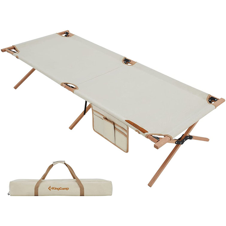 wide camping bed