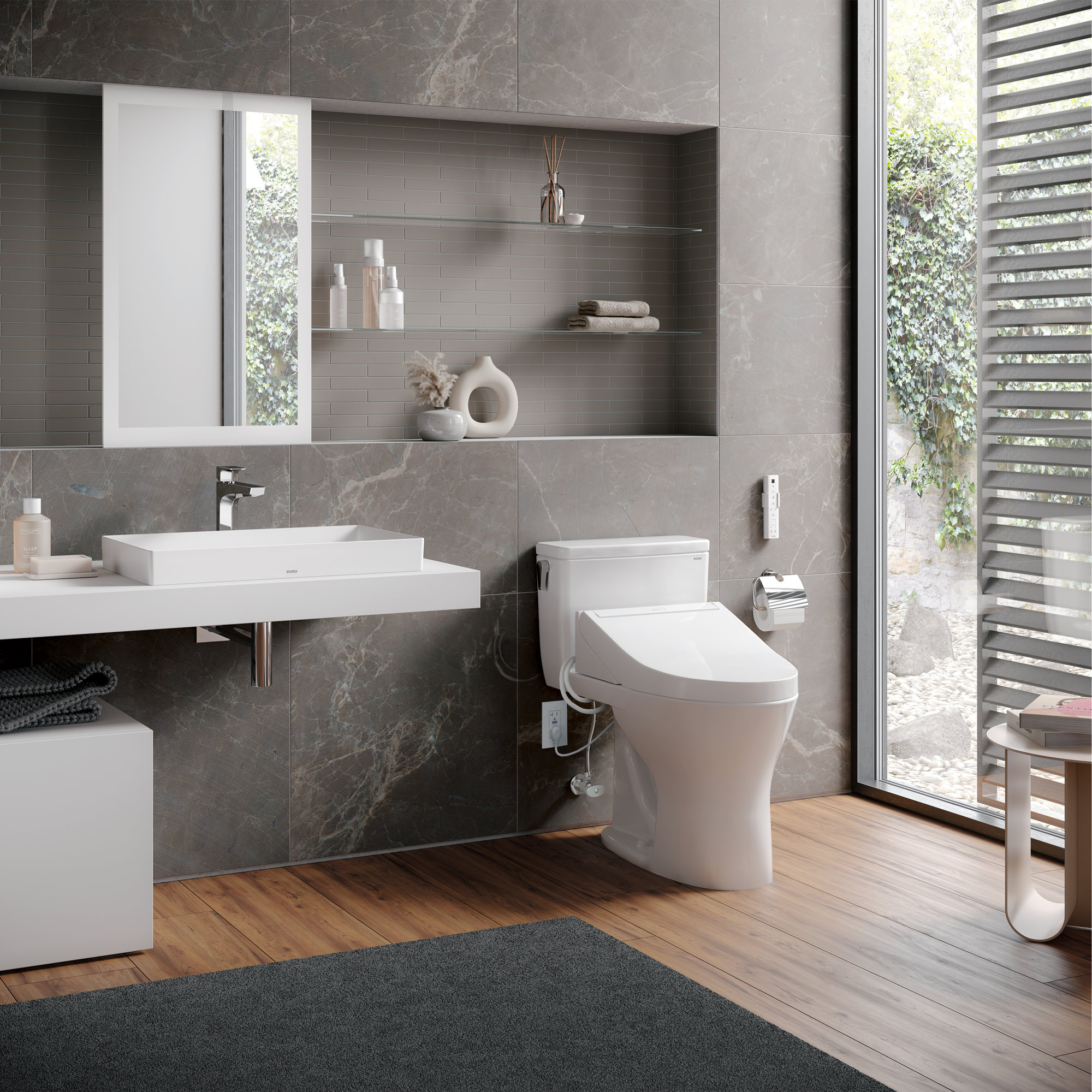 TOTO Washlet® C5 Electronic Round Bidet Seat & Reviews Wayfair