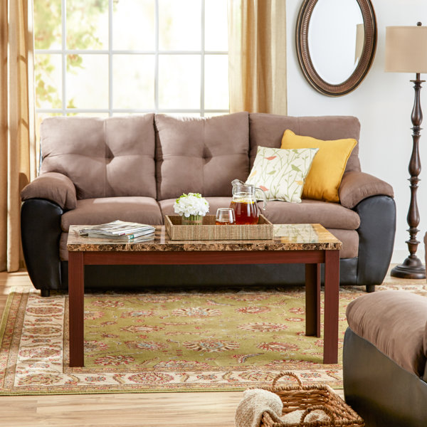 Andover Mills Cecil Marble Top 3 Piece Coffee Table Set & Reviews ... Andover Mills Cecil Marble Top 3 Piece Coffee Table Set & Reviews ...