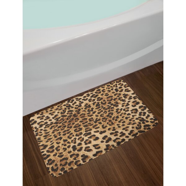 Leopard Print Bath Rug Wayfair