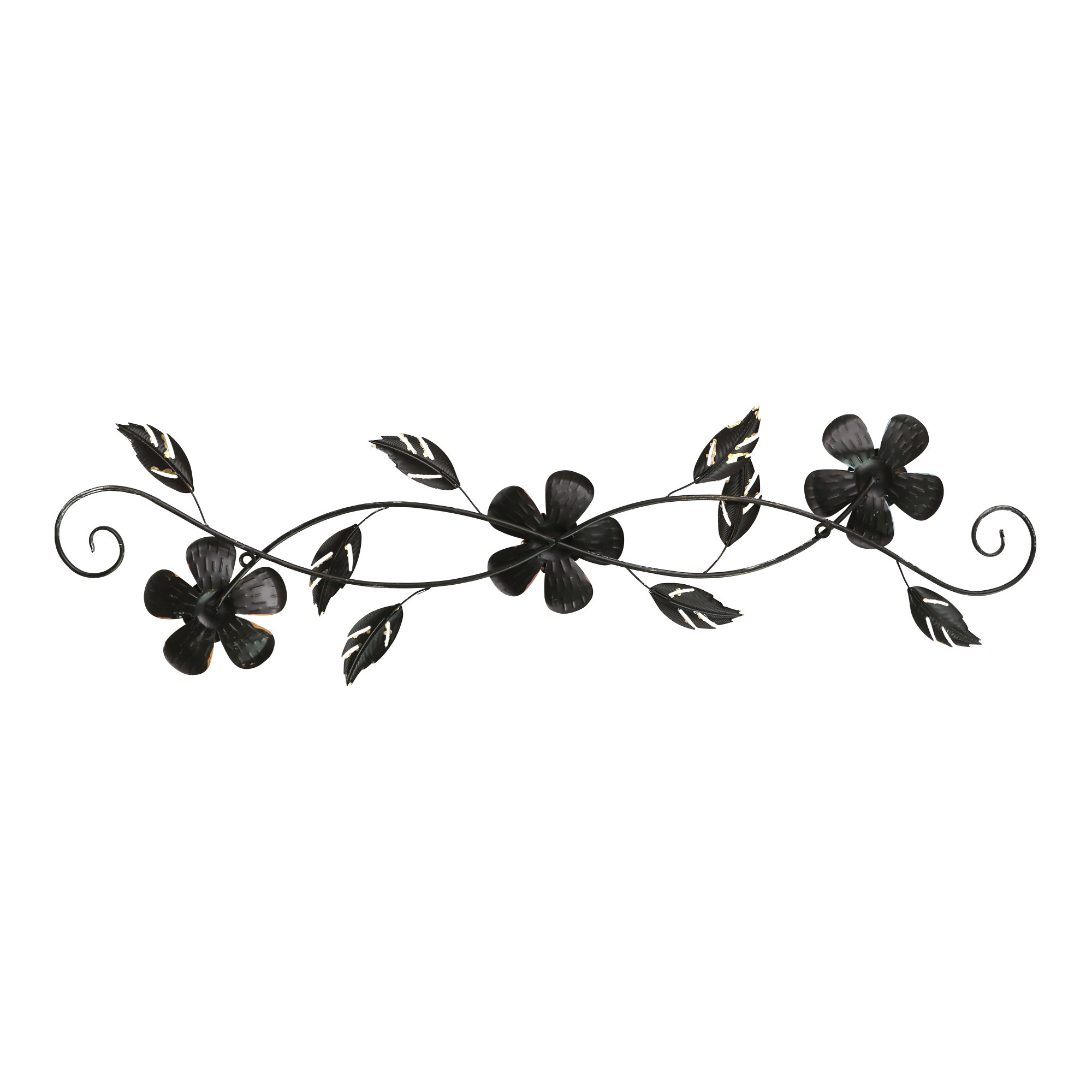 Red Barrel Studio® Floral Scroll Wall Décor & Reviews Wayfair