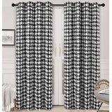 Houndstooth Curtains Wayfair Ca