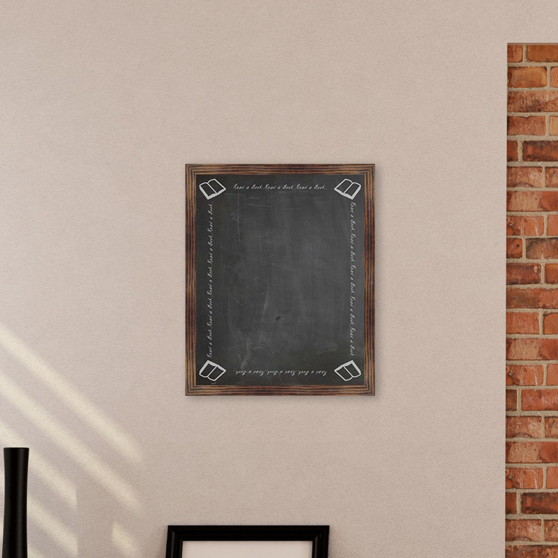 Ptm Read A Book Wall Mounted Chalkboard Wayfair