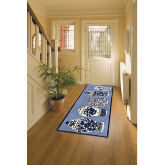 Bloomsbury Market Ardelle Ginger Jars Hand Tufted Blue Indoor Outdoor Area Rug Reviews Wayfair Ca
