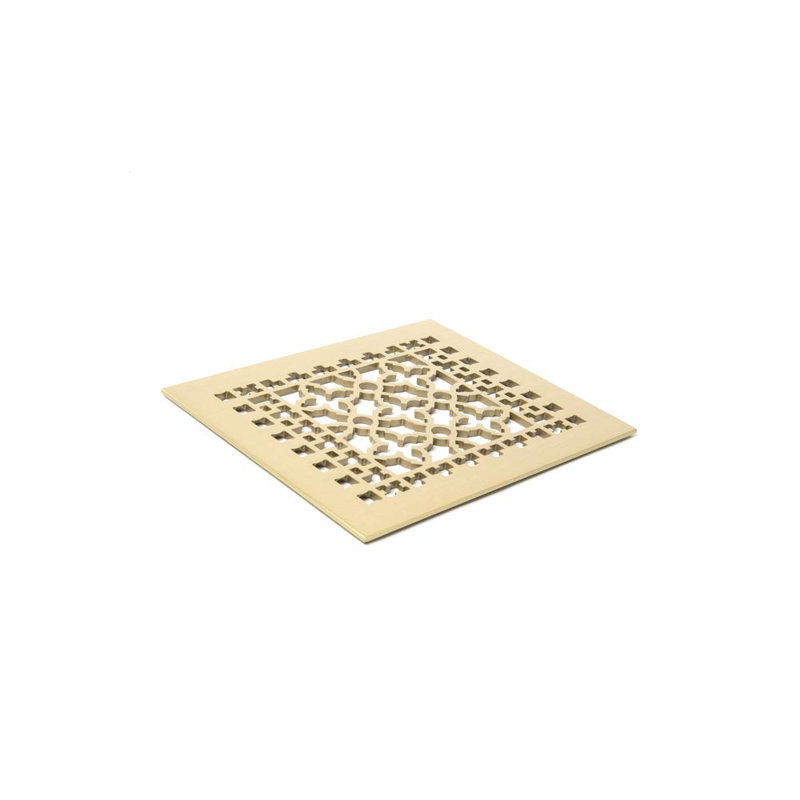 Reggio Register Scroll Series 10 In X 8 In Brass Grille With Mounting Holes Wayfair
