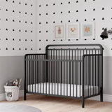 metal crib black