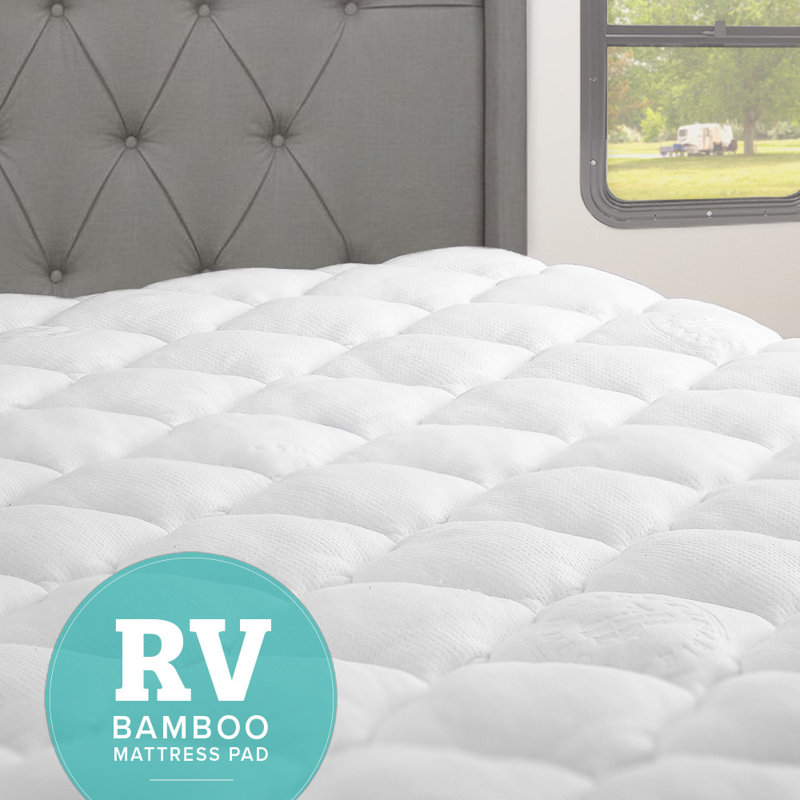White Noise Rayon From Bamboo Rv Fitted 1 5 Down Alternative