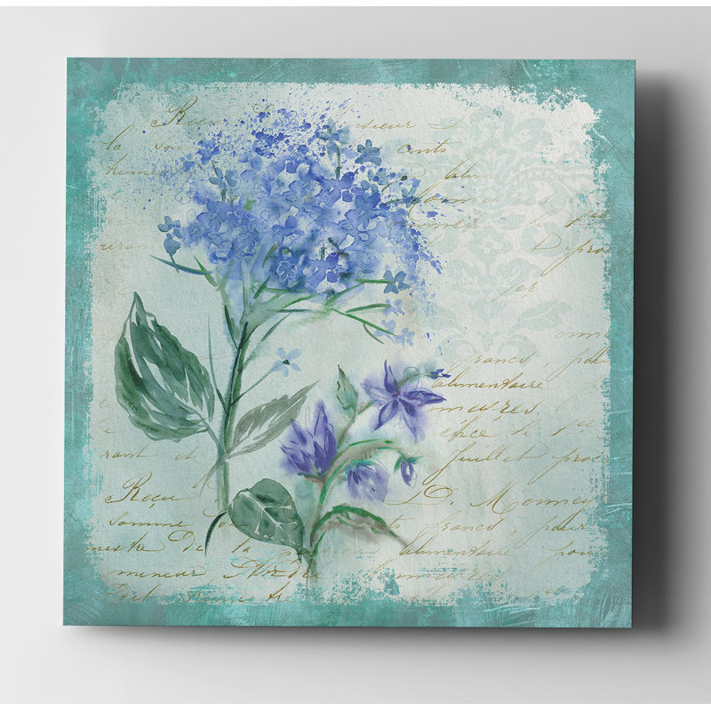 Ophelia Co Hydrangea Medley Oil Painting Print On Wrapped