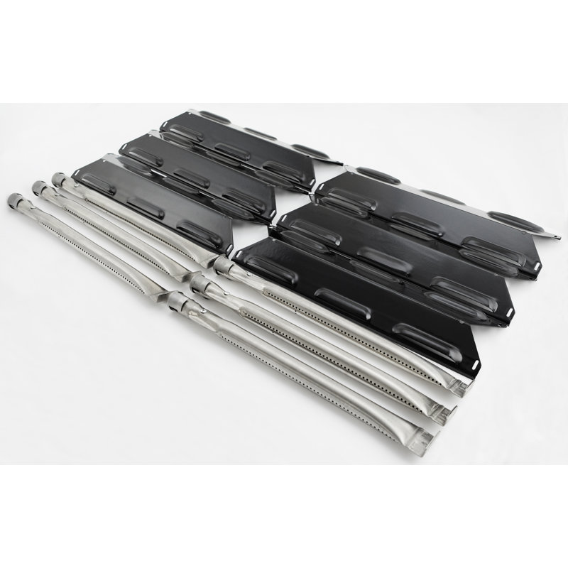 Permasteel 6 Burner Replacement Grill Parts Package Burners And Flame Tamers Included Reviews Wayfair
