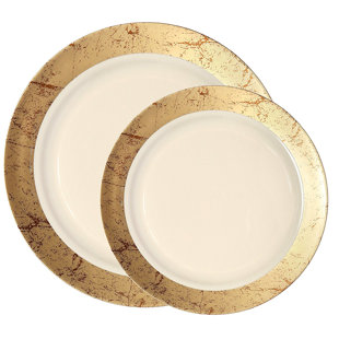 Rose Gold Disposable Plates | Wayfair Rose Gold Disposable Plates | Wayfair