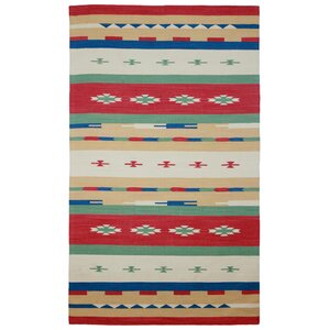 Sedona Hand-Woven Red Area Rug