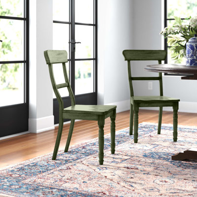 Fayne Solid Wood Ladder Back Side Chair