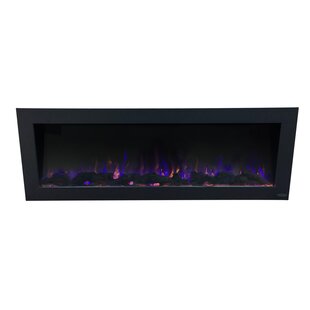 Bowerton® Outdoor Wall Mounted Electric Fireplace By Latitude Run