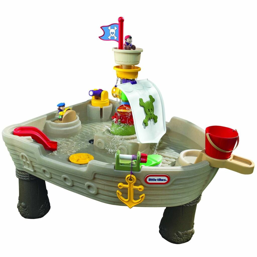 pirate boat sand and water table
