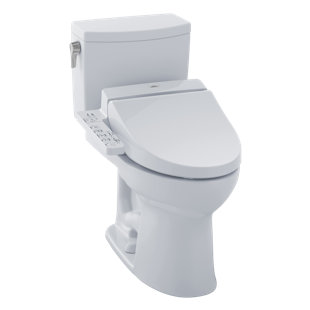 Go to store & view more images Toto Drake® II 1.0 GPF Elongated Two-Piece Toilet