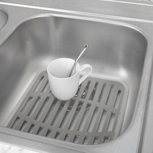Protective Rubber Square Shape Kitchen Sink Mat Non Slip Liner Drainer New LI