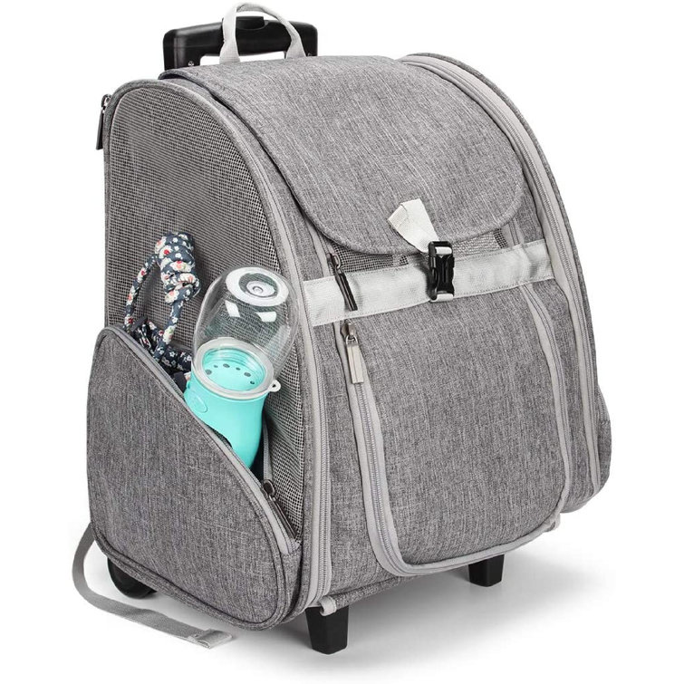 backpack with trolley wheels