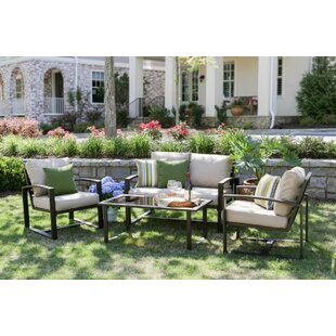 View Surrency 4 Piece Sofa Set with