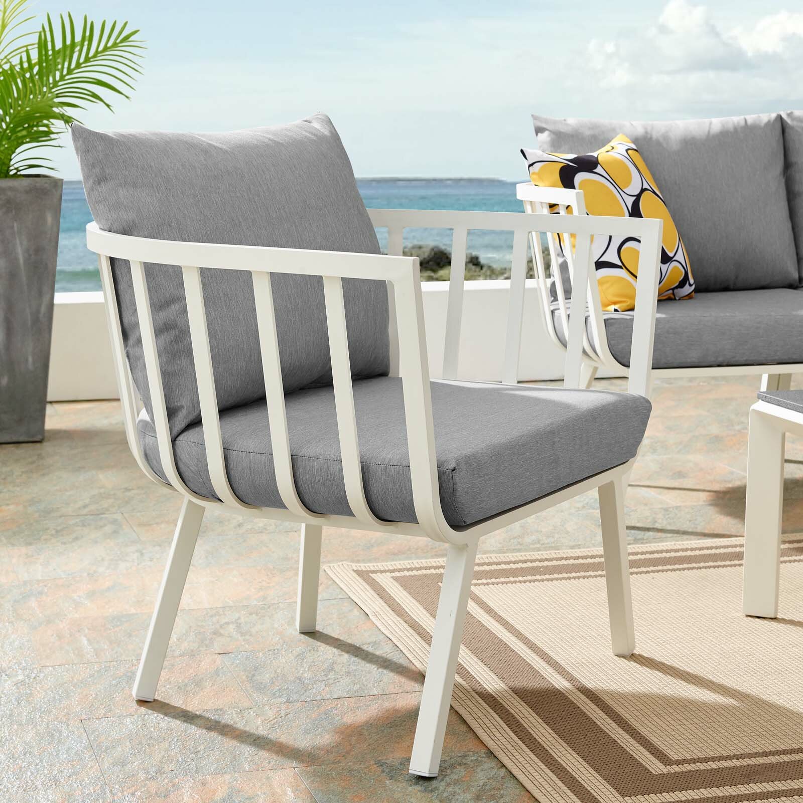 Montclaire Outdoor Patio Chair With Cushions Joss Main