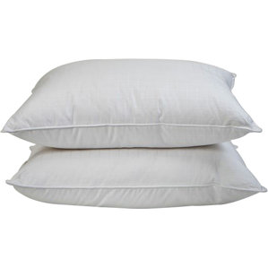 Plush Perfect Bed Polyfill Pillow (Set of 2) by Allied Home