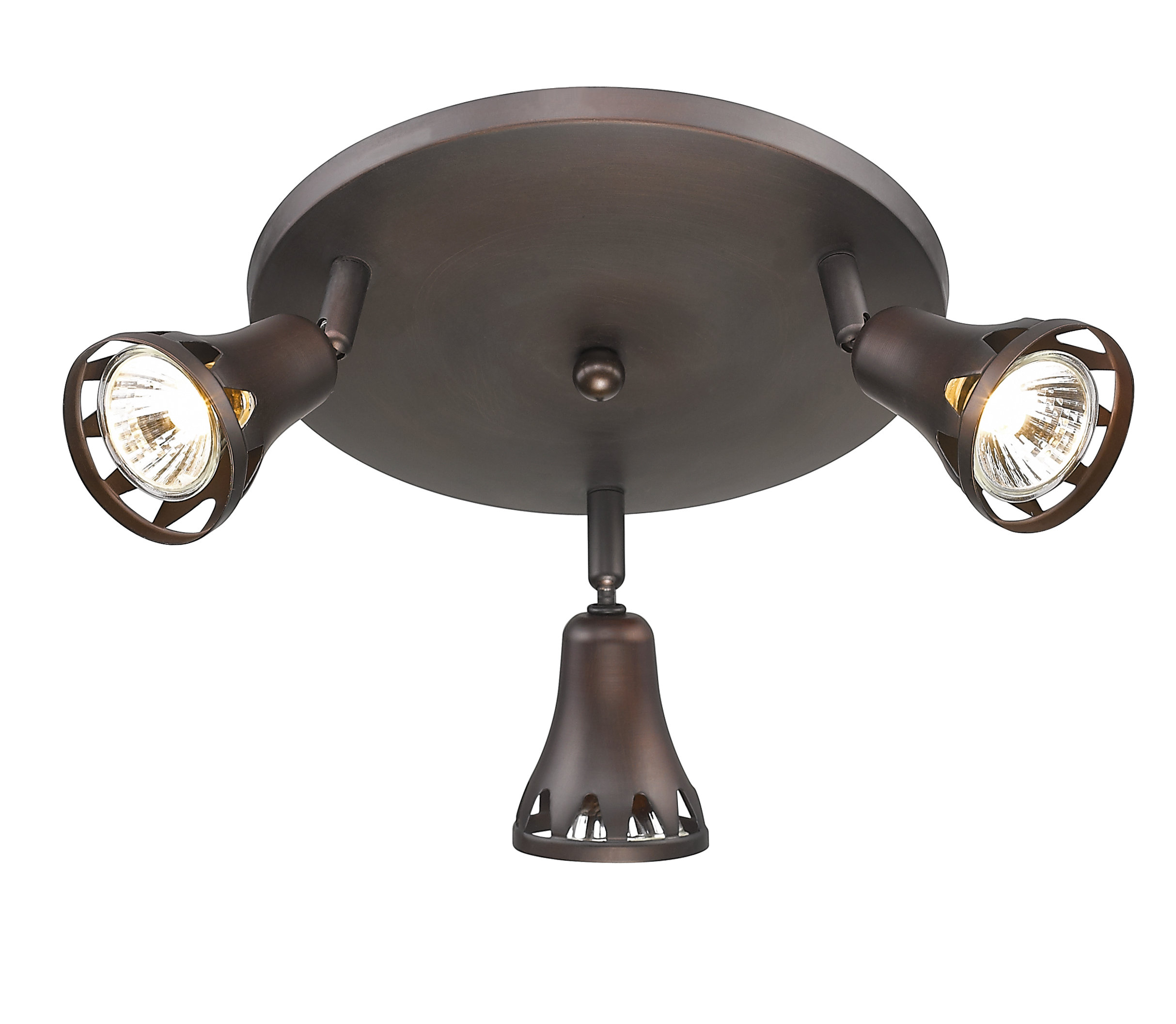Dicilighting Modern 10 3 Light Multi Directional Ceiling Fixture