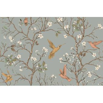 Charlton Home Harvis Blossom Tree 10 L X 24 W Peel And Stick Wallpaper Roll Reviews Wayfair