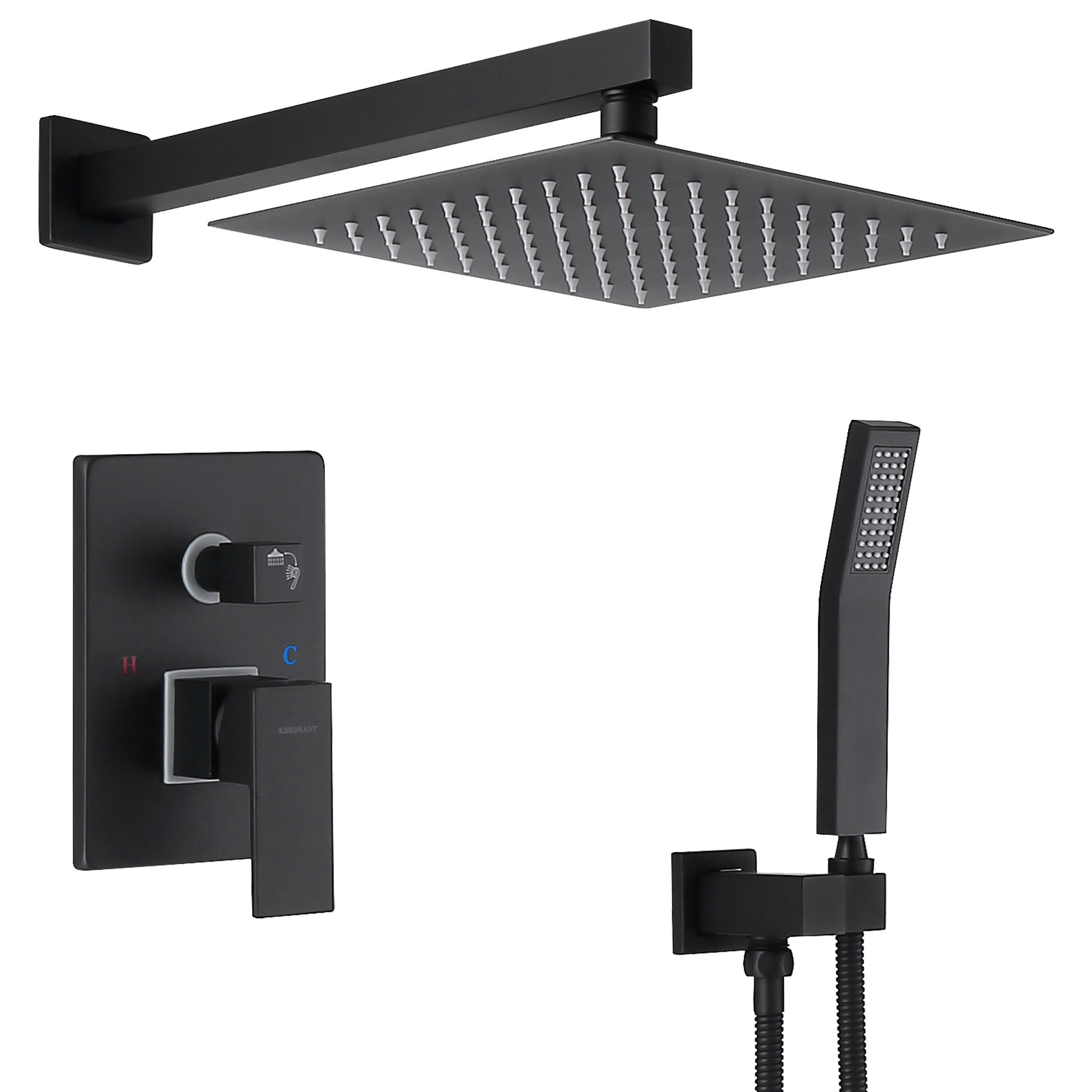 RBROHANT Complete Shower System Wayfair